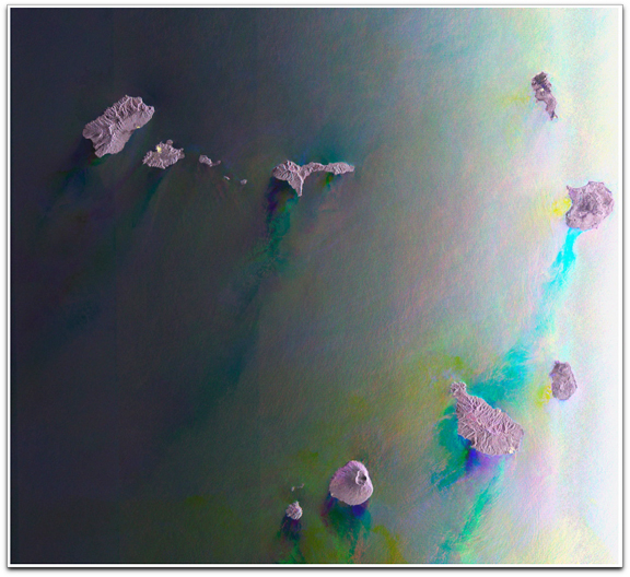 Cape Verde Islands (Envisat ESA)