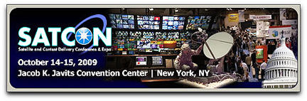 SATCON 2009 show banner