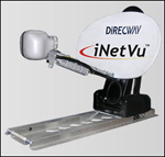 C-COM's iNetVu 740 sat antenna