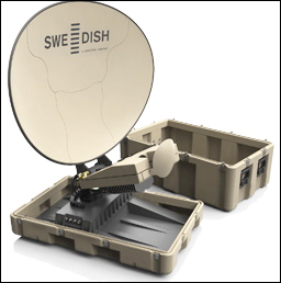 SWE-DISH FA120KS Fly-Away terminal