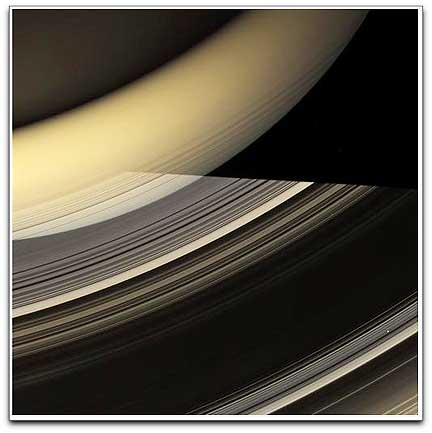 Saturn Sun Cassini NASA