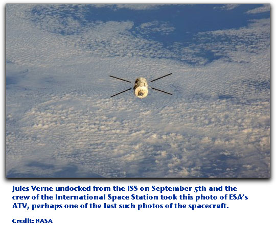 ESA' s Jules Verne final photo