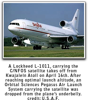 C/NOFS flight aboard L-1011