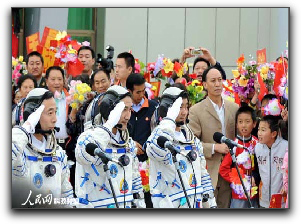 Shenzhou 7 astronauts