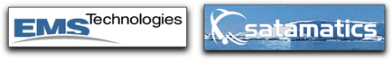 EMS + Satamatics logos