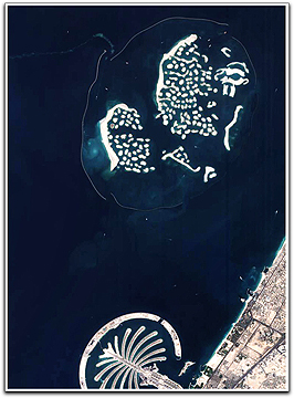 ESA's PROBA Dubai islands capture