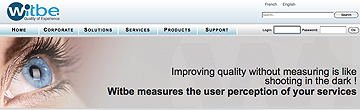 Witbe homepage banner