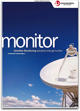 L-3 TRL sat monitor brochure cover