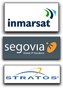 Inmarsat Segovia Stratos logos