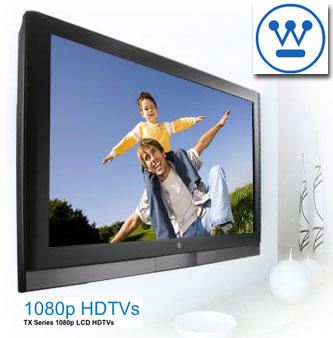 Westinghouse logo + TX HDTV series