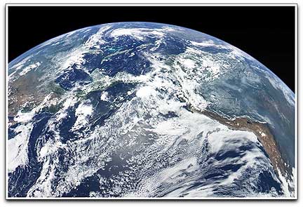 MESSENGER view of Earth (NASA)