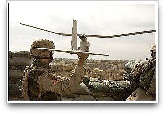 Raven launch (AeroVironment)