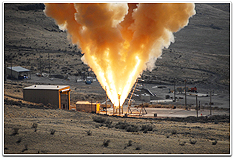 ATK launch abort motor test