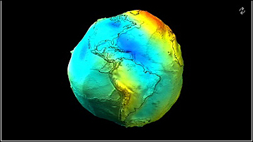 GOCE geoid representation