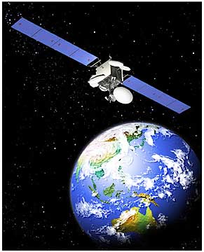 MEASAT-3 satellite
