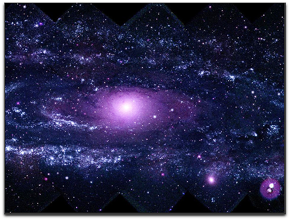 Ultraviolet M31 Andromeda NASA Swift