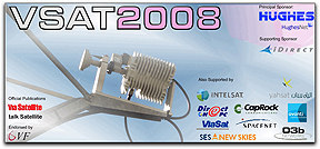 COMSYS VSAT2008 Conference banner