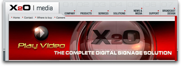 X20 homepage
