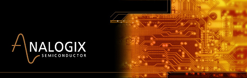 Analogix Semiconductor banner logo