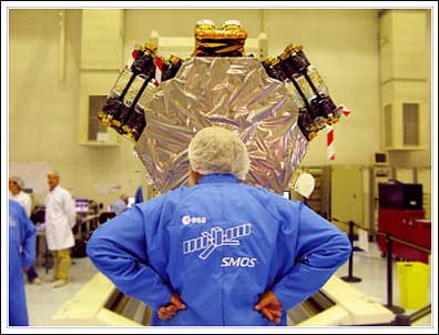 SMOS satellite @ Thales (ESA)