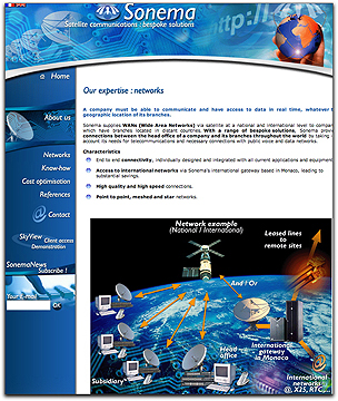 Sonema home page
