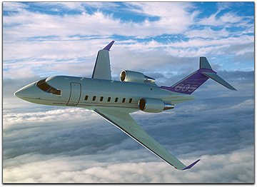 Bombardier Challenger business jet