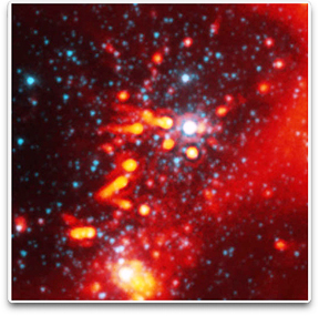 NASA Spitzer nasty side of space
