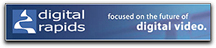 Digital Rapids logo w graphic