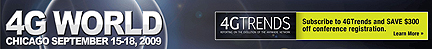 4G World graphic banner