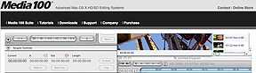 Media 100 Media 100 Suite webpage