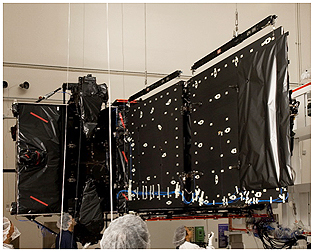 GEO-1's deployable light shade