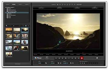 EditShare Flow screen