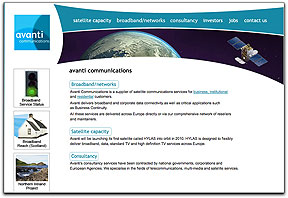 Avanti homepage (110909)