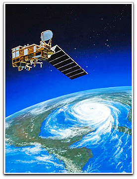 NPOESS satellite (NGC, Raytheon, NOAA)