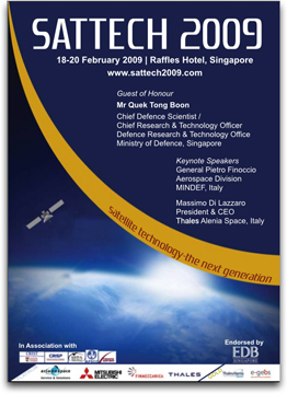 SATTECH 2009 brochure cover