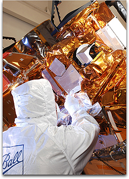 Ball Aerospace OMPS integration into NPOESS