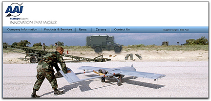 AAI Corp. homepage banner