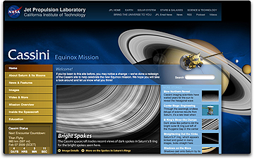 Cassini home page