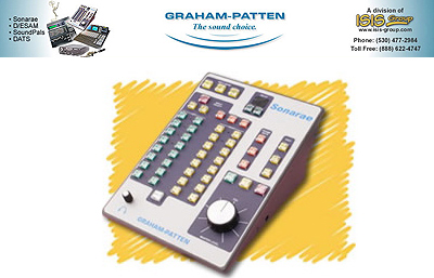 Graham-Patten logo + Sonarae audio system