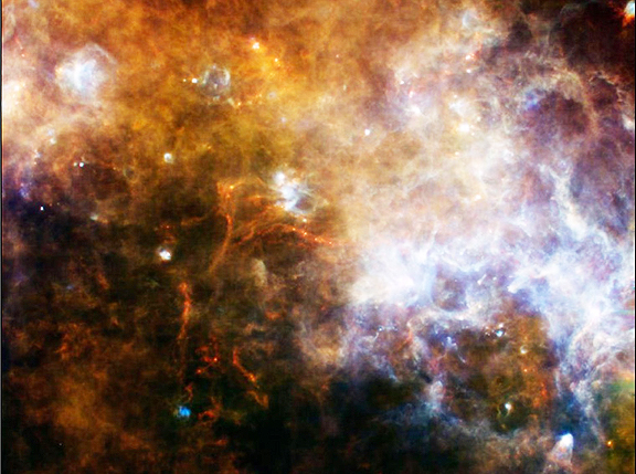Heschel dark and cold (ESA NASA)