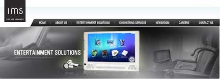 IMS Company homepage banner