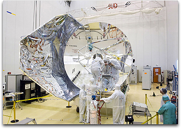 Herschel being cleaned