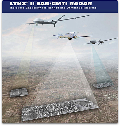 GA ASI Lynx II SAR/GMTI Radar brochure cover
