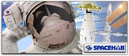 Spacehab banner logo