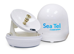 Sea Tel ST14 TVRO antenna
