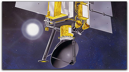 QuickScat satellite (NASA, JPL)