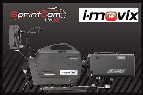 I-Movix logo + SprintCam Live photo