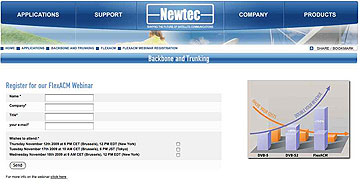 Newtec webinar banner
