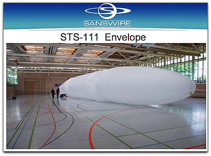 Sanswire STS-111 envelope photo