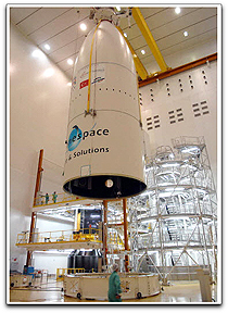 Skynet-5C with fairing